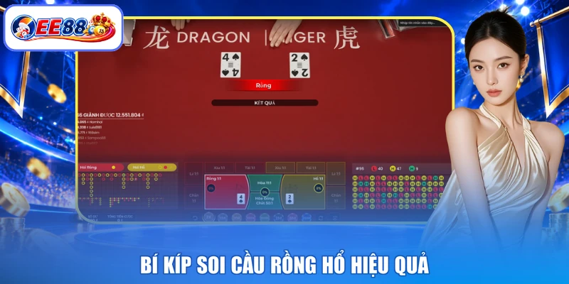 Bí kíp soi cầu rồng hổ hiệu quả kinh nghiệm chơi rồng hổ EE88