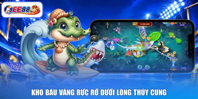 Kho báu vàng rực rỡ dưới lòng thủy cung