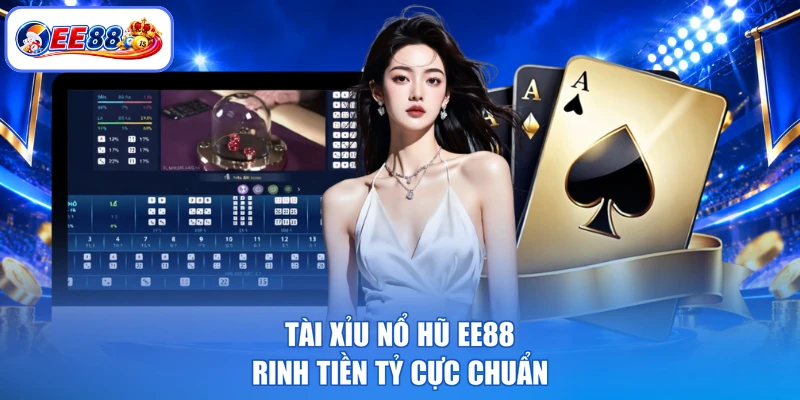 Tài xỉu nổ hũ EE88 rinh tiền tỷ cực chuẩn
